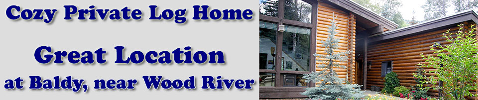 Sun Valley Vacation Rental Lodging in Ketchum Idaho has a great location at Baldy, near Wood River